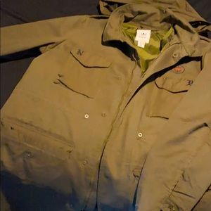 Adidas neighborhood trench coat